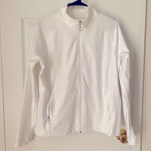 Lucy Women’s White Activewear Jacket